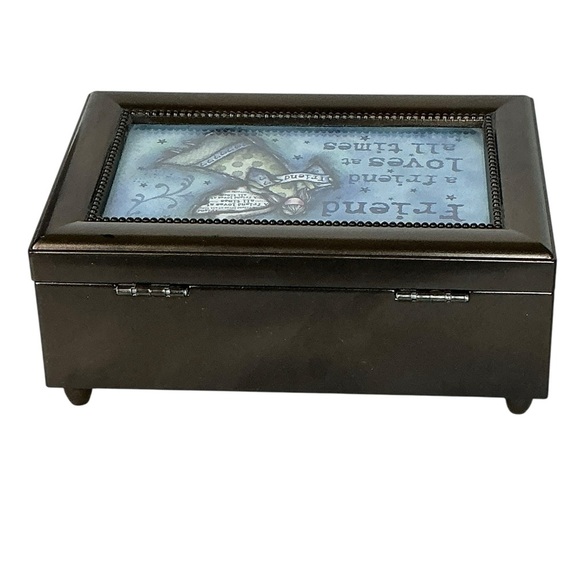 Wind Up Jewelry Music Box Angel Friend by Robin Davis Plays Beethoven Fur Elise - Picture 10 of 16